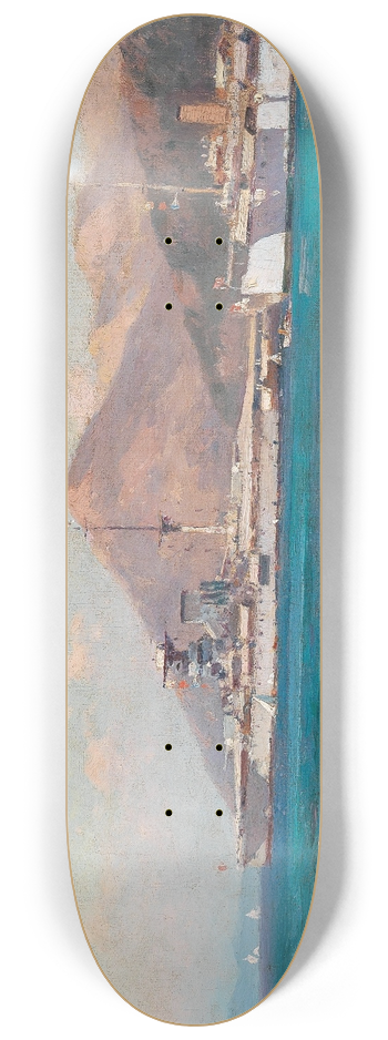 Alexei Vasilievich Hanzen - British battleships 8.25 inch art skate deck