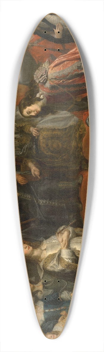 Theodoor Boeyermans - The Envoy 39.3 inch art pintail longboard deck