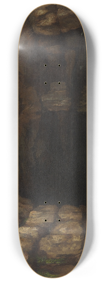 Gustave Courbet - La source de la Loue (The Source of the Loue) 8.25 inch art skate deck