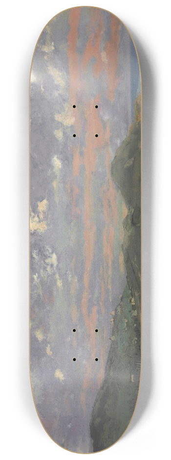 Gustave Courbet - Les Dunes De Deauville 8.25 inch art skate deck