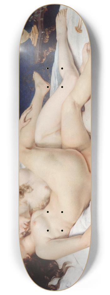 Gustave Courbet - Le sommeil 8.25 inch art skate deck