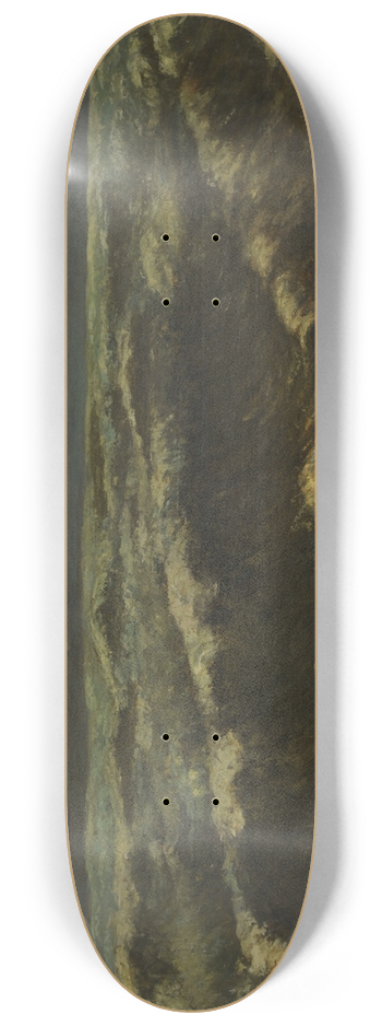 Gustave Courbet - Mer Orageuse 8.25 inch art skate deck