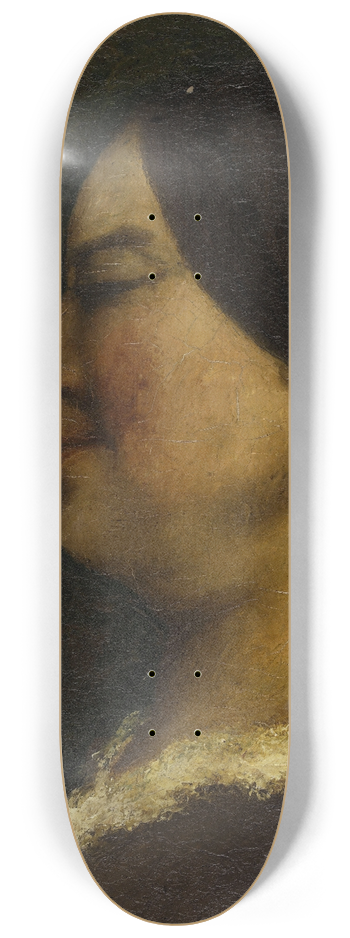 Gustave Courbet - Portrait de femme 8.25 inch art skate deck
