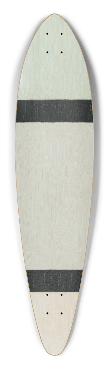 Theo van Doesburg - Contra-Composition 39.3 inch art pintail longboard deck
