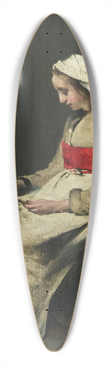 Thodule Ribot - La Fleuriste 39.3 inch art pintail longboard deck