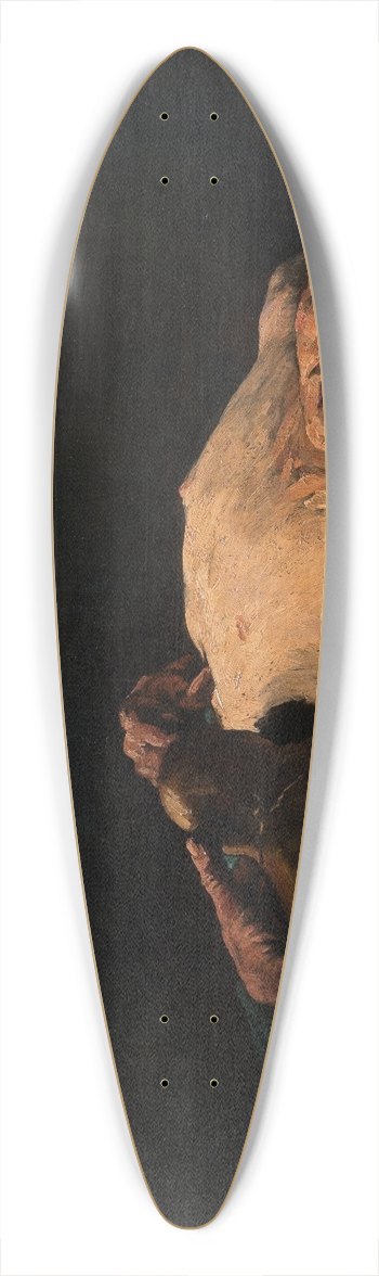 Thodule Ribot - The Empty Bottle 39.3 inch art pintail longboard deck