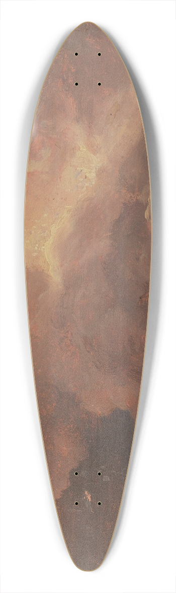 Thomas Cole - Clouds On The Mountaintop 39.3 inch art pintail longboard deck