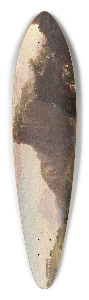Thomas Cole - LAllegro 39.3 inch art pintail longboard deck