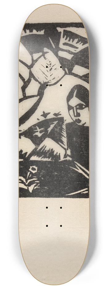 Gustave De Smet - Spring 8.25 inch art skate deck