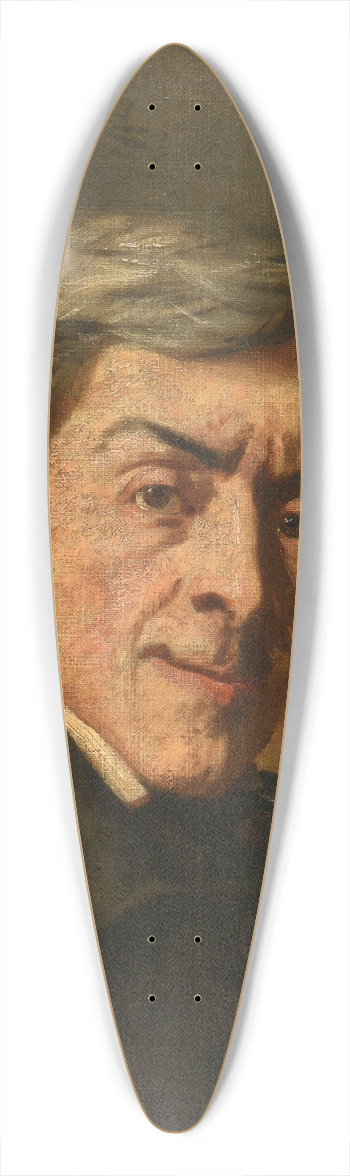 Thomas Couture - Jules Michelet 39.3 inch art pintail longboard deck