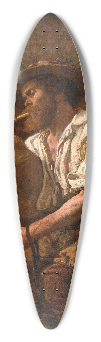Thomas Couture - Pifferaro 39.3 inch art pintail longboard deck
