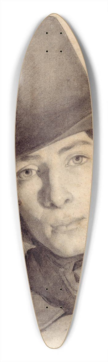 Thomas Couture - Portrait de Maurice Sand 39.3 inch art pintail longboard deck