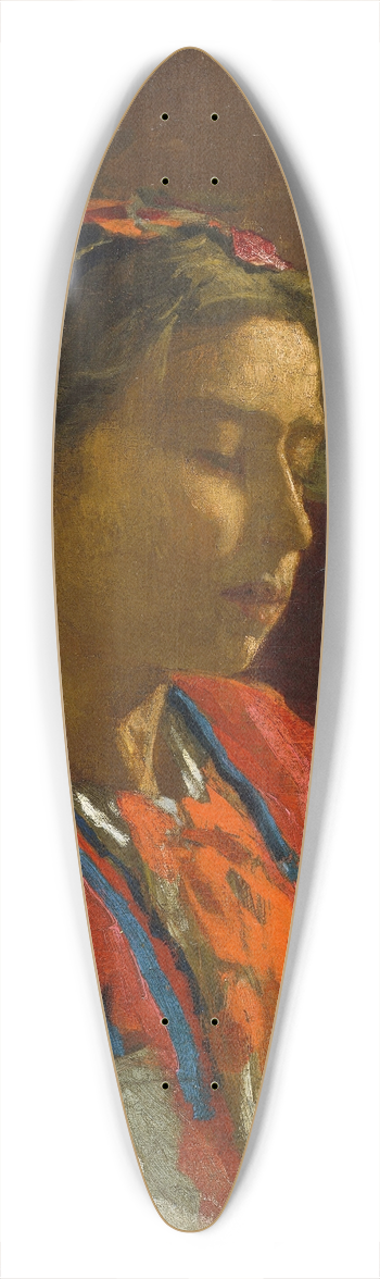 Thomas Eakins - Carmelita Requena 39.3 inch art pintail longboard deck