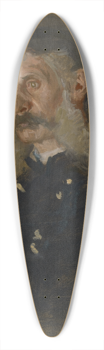 Thomas Eakins - Edward Burd Grubb, Jr. 39.3 inch art pintail longboard deck