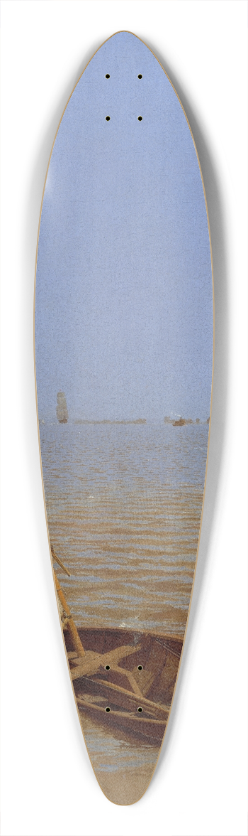 Thomas Eakins - Starting Out After Rail 39.3 inch art pintail longboard deck