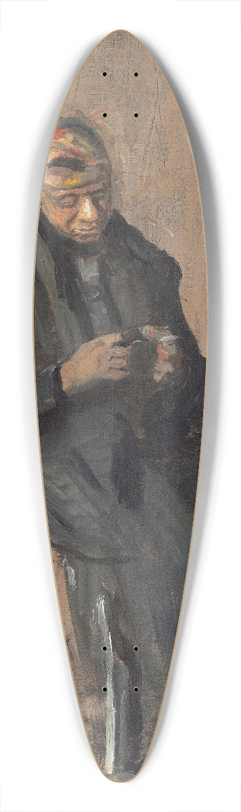 Thomas Eakins - The Chaperone 39.3 inch art pintail longboard deck