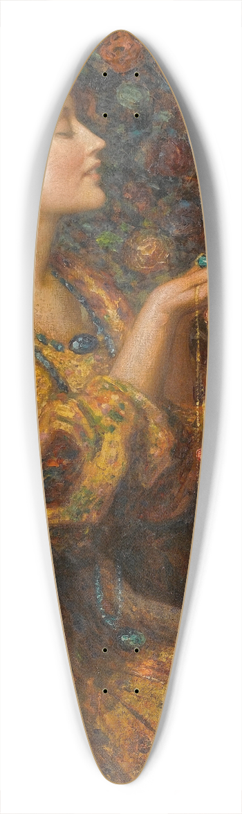 Thomas Edwin Mostyn - Jewels 39.3 inch art pintail longboard deck