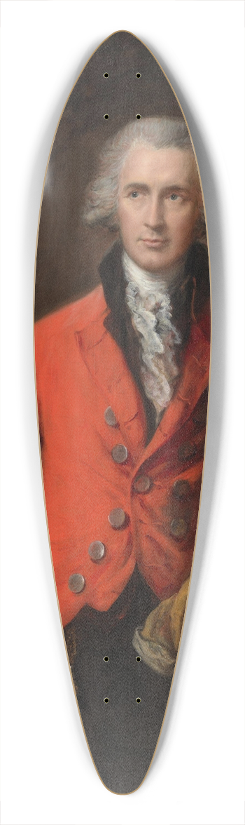 Thomas Gainsborough - Mr Thomas Hibbert 39.3 inch art pintail longboard deck