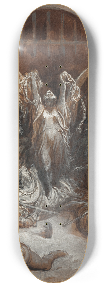 Gustave Dor - Liberty 8.25 inch art skate deck