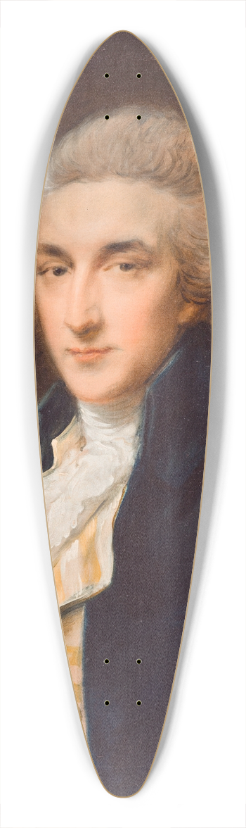 Thomas Gainsborough - Sir John Edward Swinburne 39.3 inch art pintail longboard deck