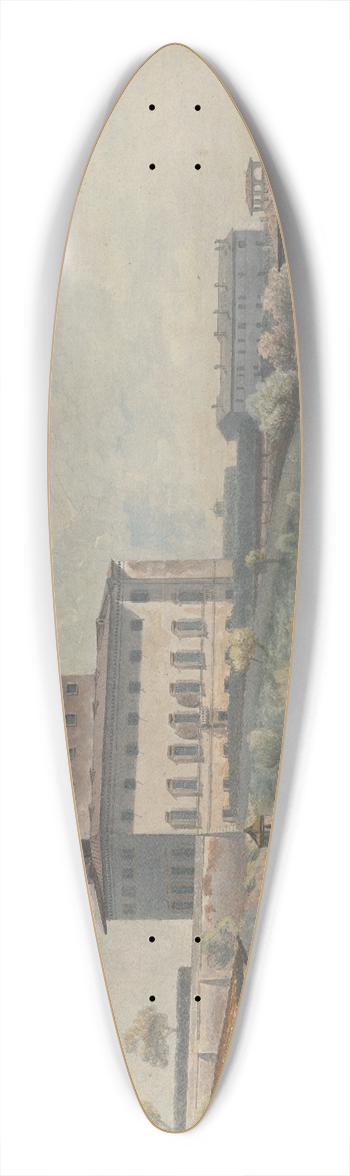 Thomas Jones - Villa Medici, Rome 39.3 inch art pintail longboard deck