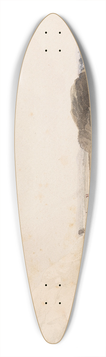 Thomas Moran - Alpine Landscape 39.3 inch art pintail longboard deck