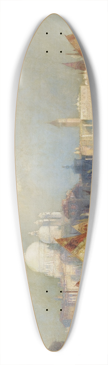 Thomas Moran - Venetian Scene 39.3 inch art pintail longboard deck