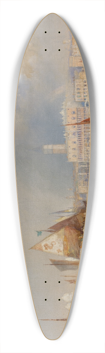 Thomas Moran - Venice 39.3 inch art pintail longboard deck