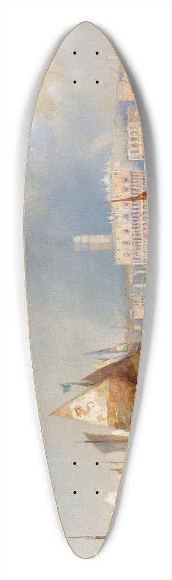 Thomas Moran - Venice 39.3 inch art pintail longboard deck