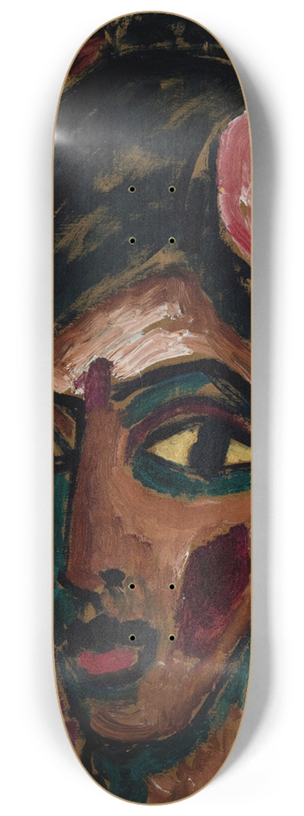 Alexej von Jawlensky - Egyptian Girl 8.25 inch art skate deck
