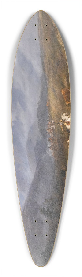Thomas Sidney Cooper - An Intercepted Raid, Ettrick Shepherd 39.3 inch art pintail longboard deck