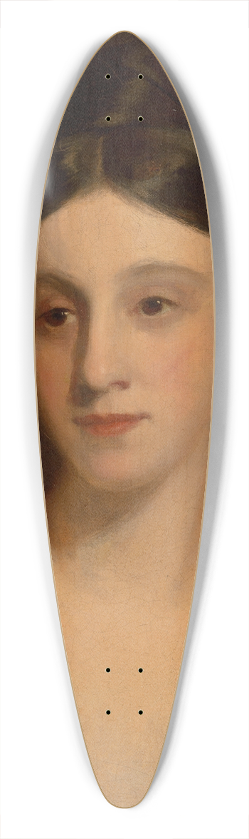 Thomas Sully - Angelina Snider 39.3 inch art pintail longboard deck