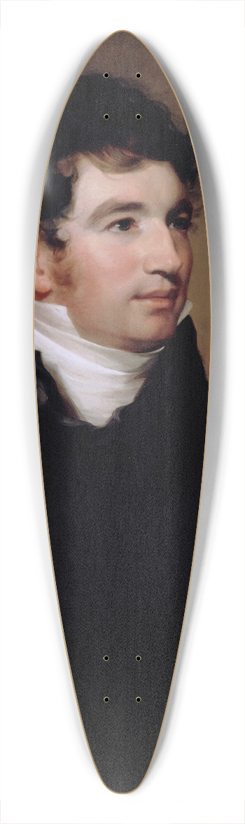 Thomas Sully - Dr. Edward Hudson 39.3 inch art pintail longboard deck