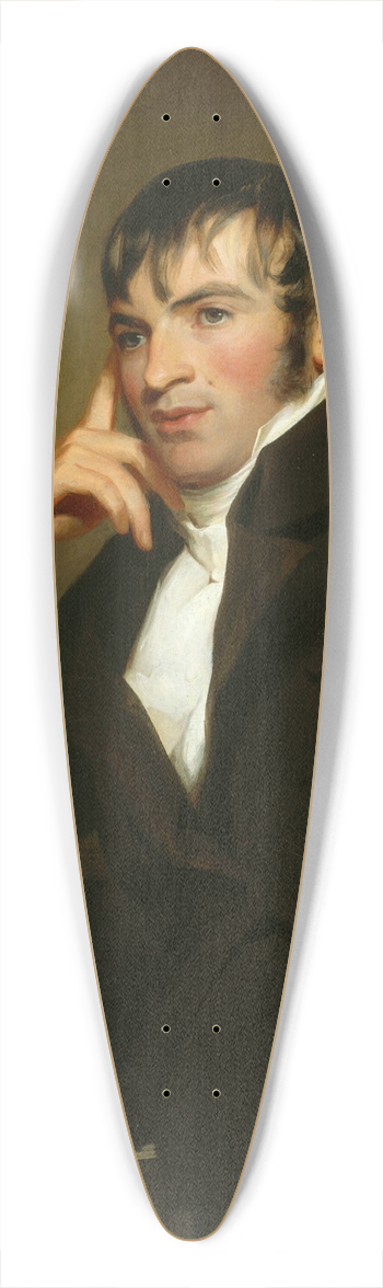 Thomas Sully - Dr. Joseph Klapp 39.3 inch art pintail longboard deck
