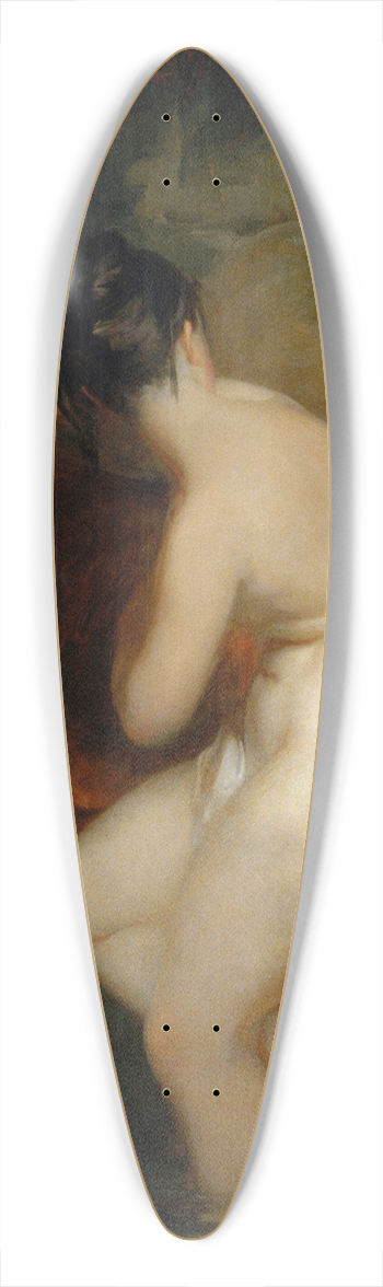 Thomas Sully - Musidora 39.3 inch art pintail longboard deck