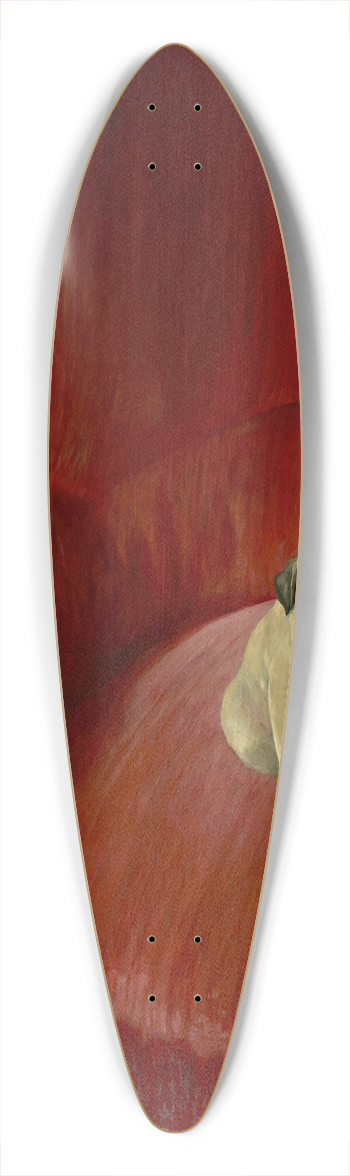 Thomas Theodor Heine - Siegfried 39.3 inch art pintail longboard deck