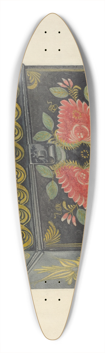 Thomas Watts - Chest 39.3 inch art pintail longboard deck