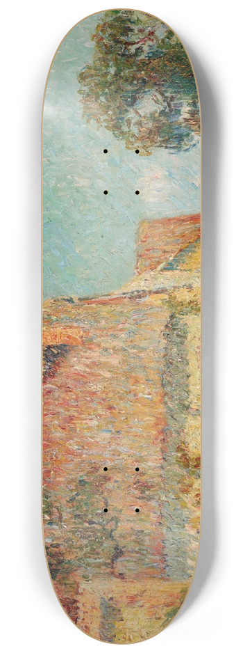 Gustave Loiseau - Chaumire en Normandie 8.25 inch art skate deck