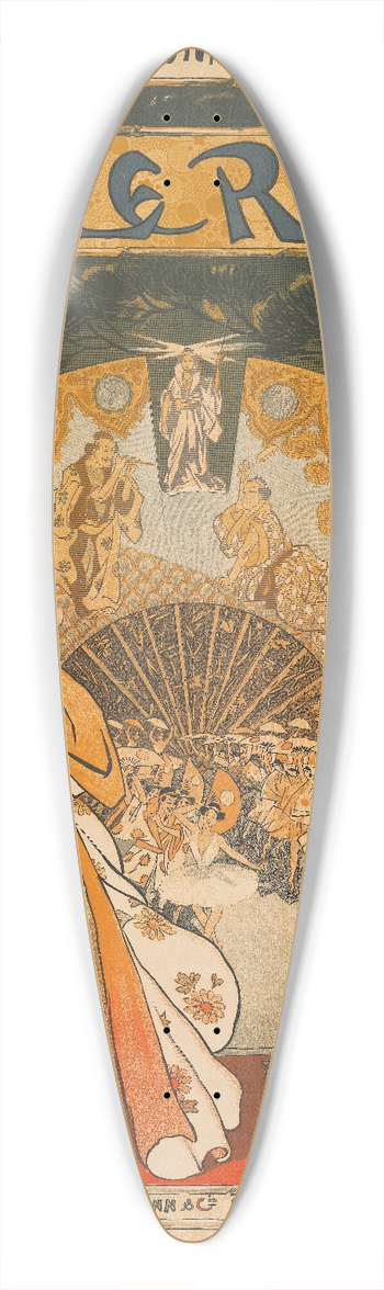 Thophile Alexandre Steinlen - The Dream 39.3 inch art pintail longboard deck