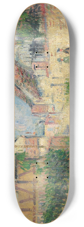 Gustave Loiseau - La route de Tournedos 8.25 inch art skate deck