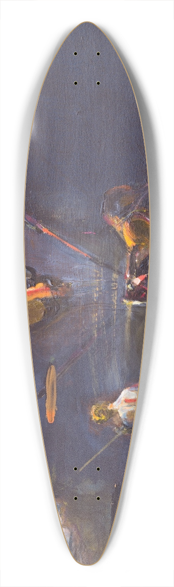 Tiit Psuke - Sugupuu 39.3 inch art pintail longboard deck