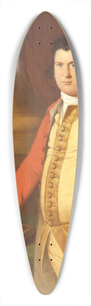 Tilly Kettle - An Unknown Man 39.3 inch art pintail longboard deck