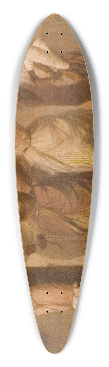 Tilly Kettle - Dancers 39.3 inch art pintail longboard deck