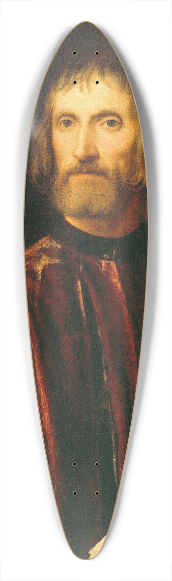 Titian - Andrea dei Franceschi 39.3 inch art pintail longboard deck