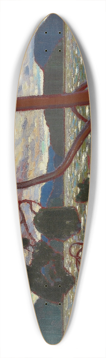 Tom Thomson - The West Wind 39.3 inch art pintail longboard deck