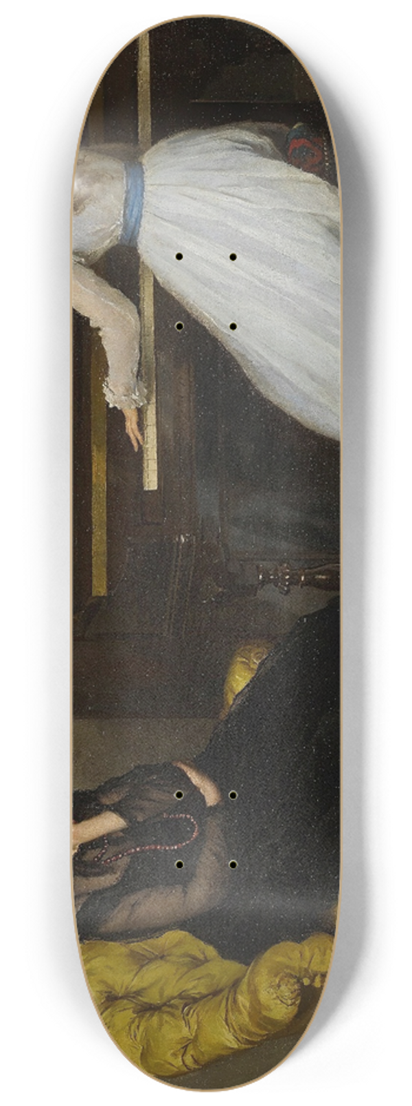 Gustave Lonard de Jonghe - Practicing 8.25 inch art skate deck