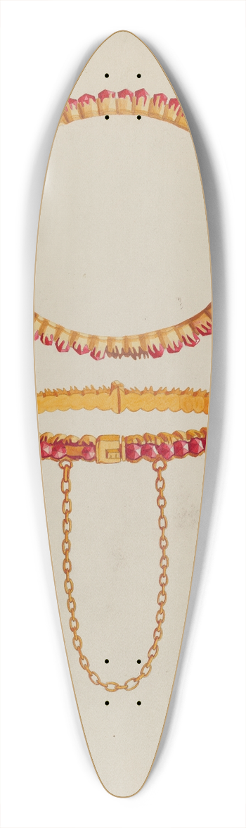 Tulita Westfall - Bracelet 39.3 inch art pintail longboard deck