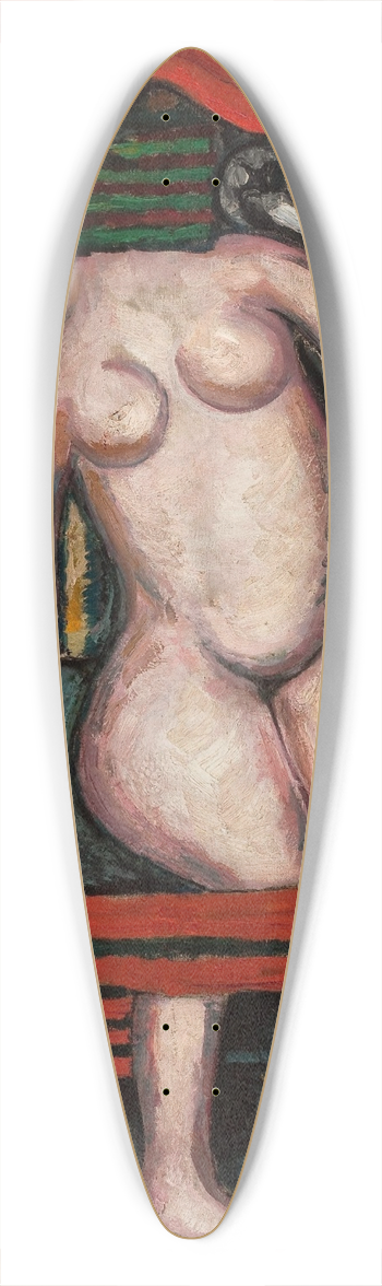 Tytus Czyewski - Still life with a figure of a saint XVIII 39.3 inch art pintail longboard deck