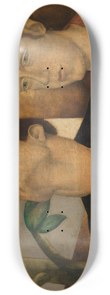 Gustave Van de Woestijne - Azure 8.25 inch art skate deck