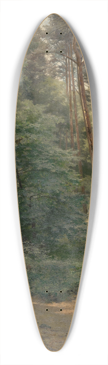 udovt ordk - Forest 39.3 inch art pintail longboard deck